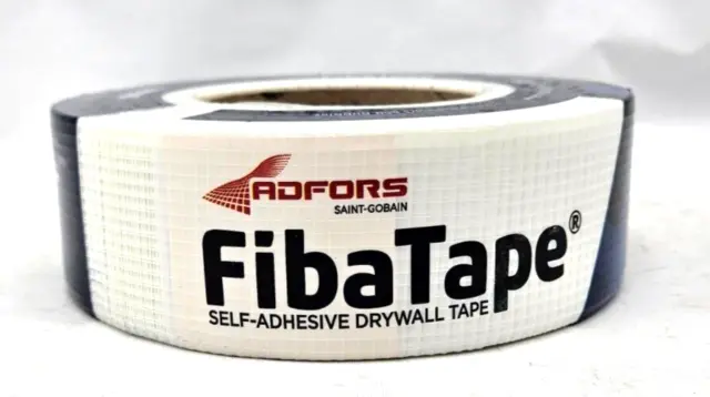 Saint-Gobain Adfors FibaTape Self-Adhesive Drywall Tape 260' Long 1-7/8" Wide