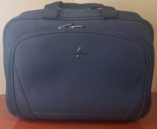 Atlantic Rolling Carry On Under Seat Weekender 17” Computer Bag