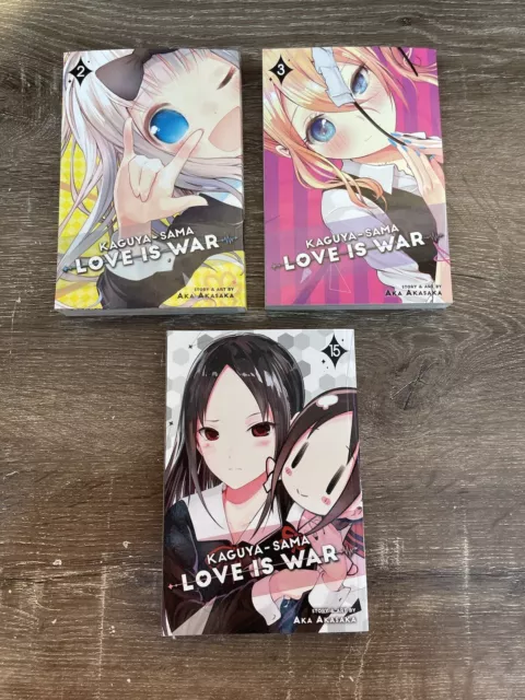 Kaguya-Sama : Love Is War Manga By Aka Akasaka Volume 1-22 English Version  DHL