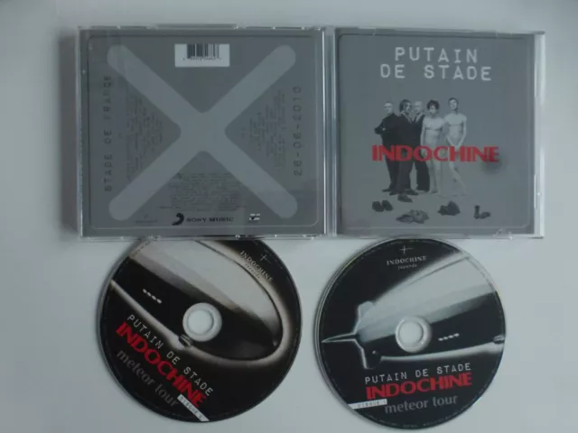 indochine cd putain de stade 2CD édition indochine records 2015