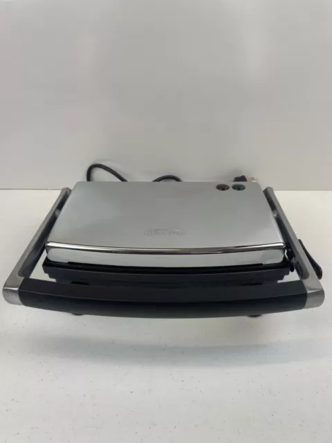 SUNBEAM SANDWICH PRESS Model GR8210 Tested Working 49.99