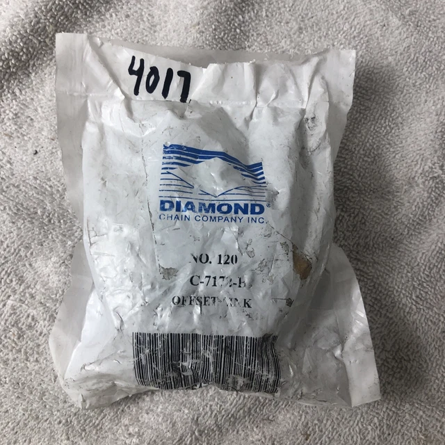 Diamond Chain Co C-7172-P No. 120 Offset Link (4017)