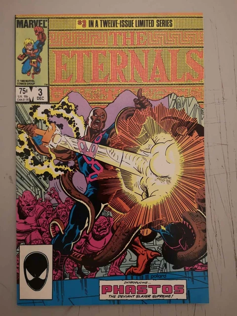 THE ETERNALS #3 - 1st PRINT - MARVEL COMICS (VOL. 2 - 1985 - 1986)
