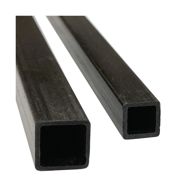 KARBXON – Carbon Fiber Tube - 6mm X 6mm x 1000mm – Pultruded Square Tube with...