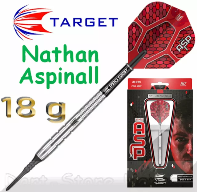 210002 Target Nathan Aspinall "The Asp " Dados Suaves,18g