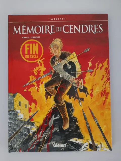 BD Mémoire De Cendres - N°10 - Le Bucher - EO - Jarbinet