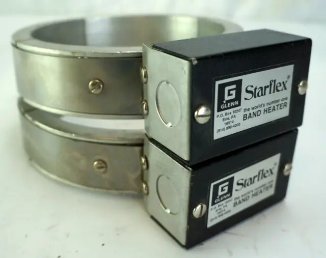 2x Glenn Starflex Band Heater SF-502(X) 240/480V 650W