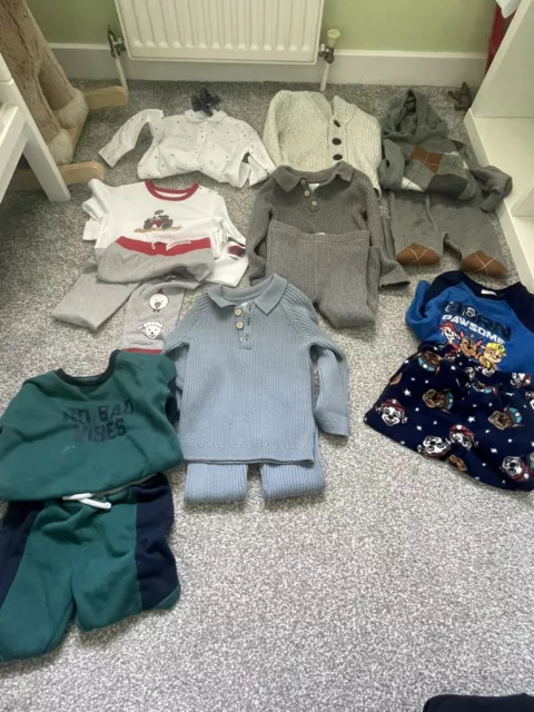 Baby Boy clothing Bundle Size 12-18 Months And 18-24 Months