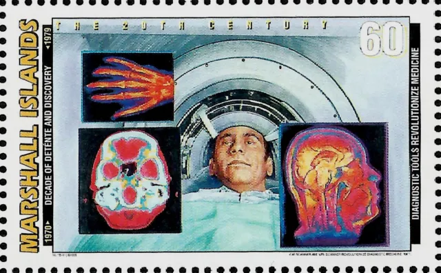 Diagnosewerkzeuge Revolution in der Medizin Briefmarke Marshallinseln Postfrisch