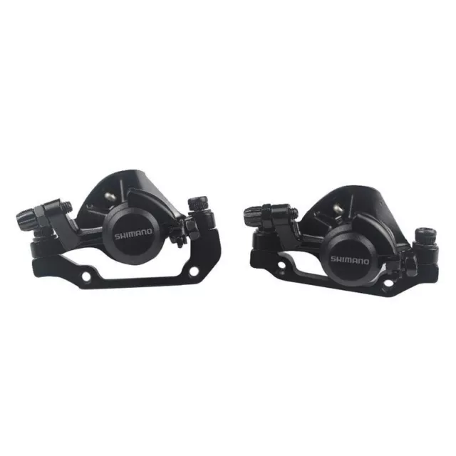 Shimano BR-M375 Cable Disc Brake Caliper Front & Rear Set bicycle brakes B01S 2