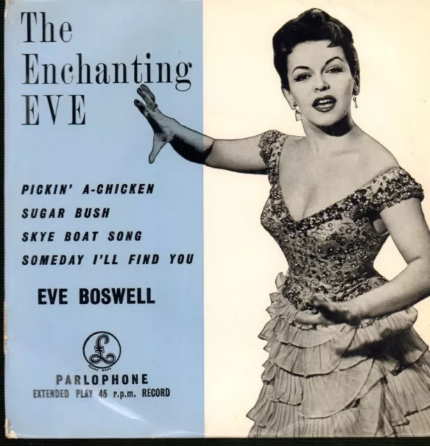 Eve Boswell(7" Vinyl P/S)The Enchanting Eve EP-Parlophone-GEP 8601-UK-1-G+/G+