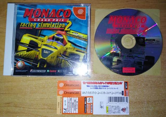 Jeu Monaco Grand Prix Racing Simulation 2 - Version Japonaise NTSC-J Pour Sega Dreamcast