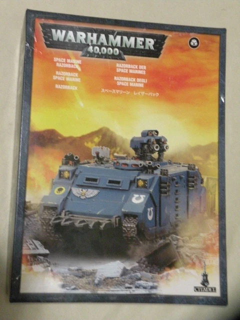WARHAMMER 40.000 SPACE Marine Razorback Di Games Workshop Nuovo Con Scatola EUR 36,06 - IT - Foto 8