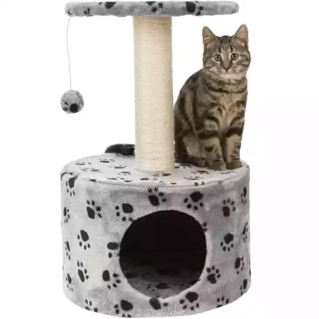 TRIXIE Griffoir pour Chat Toledo 61 cm Poteau à Gratter Animaux Gris/Beige TRIXI 3