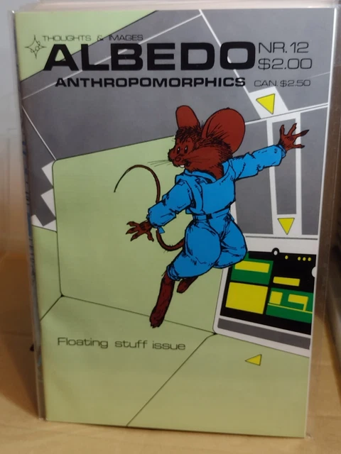 Albedo Anthropomorphics #12 (1988, Thoughts & Images) Warehouse Inventory VG/VF