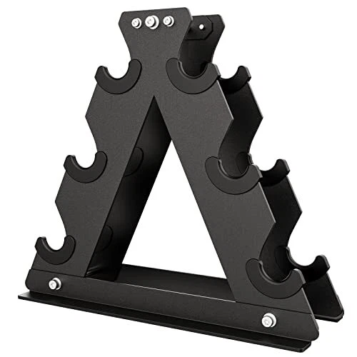 Dumbbell Rack Stand Only, Weight Rack for Dumbbells Compact Frame Home Gym