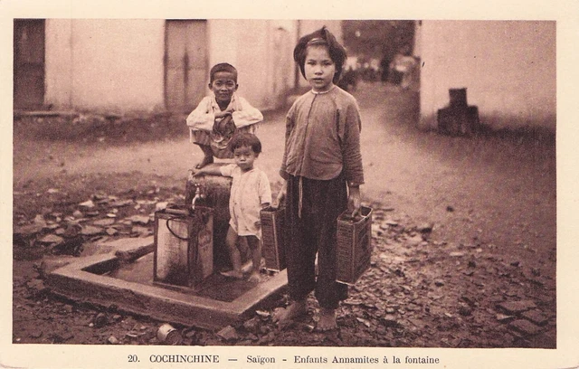 CARTE POSTALE ANCIENNE SAIGON INDOCHINE (VIETNAM
