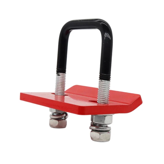 Pince Anti-hochet BulletProof Hitches 2,5 Pouces – Serreur D’attelage Universel, Finition Noire