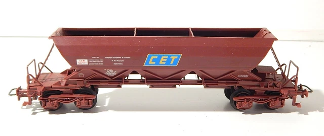 Wagon Tombereau à Bogies MODÉLISME 50 - Échelle 0 - Époque 3 - France - Occasion
