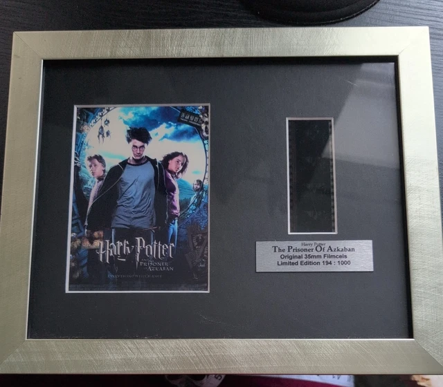 HARRY POTTER RARE Prisoner of Azkaban Film Cell Reel Rye Post