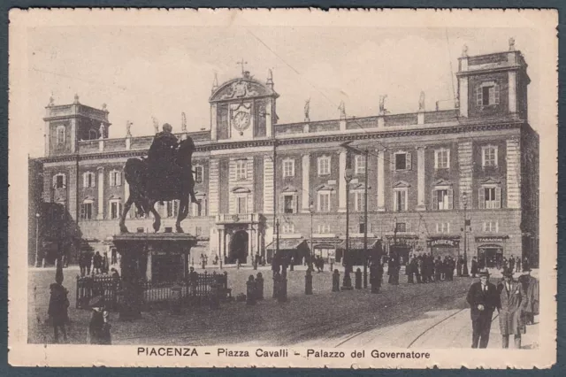 PIACENZA CITTÀ 68 Cartolina viaggiata 1917