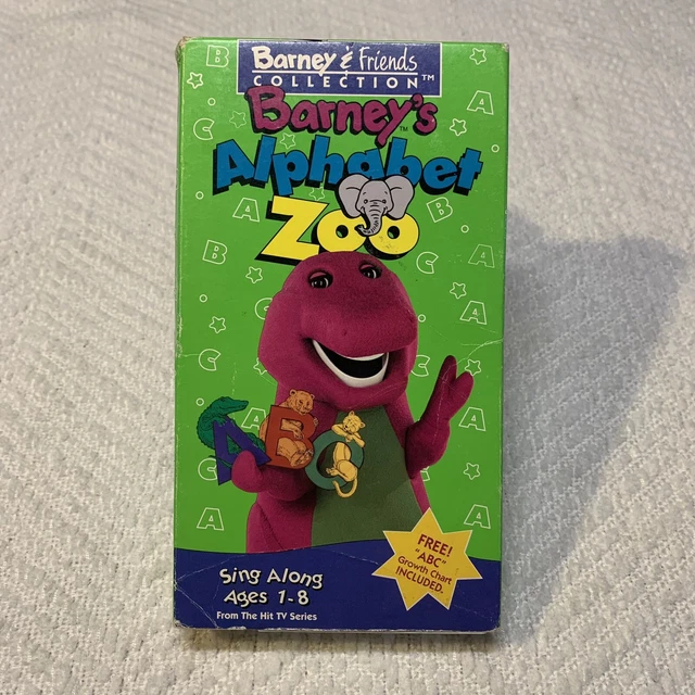 BARNEY - BARNEYS Alphabet Zoo (VHS, 1994) £6.26 - PicClick UK