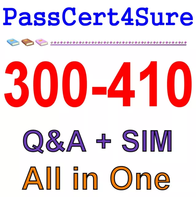 Implementing Cisco Enterprise Avancé Routage 300-410 Examen Qeta + SIM