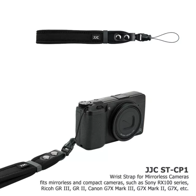 JJC Camera Wrist Strap for Ricoh GRIII GR III GRII GR II GR3 GR2 GRIIIX GR3X 2