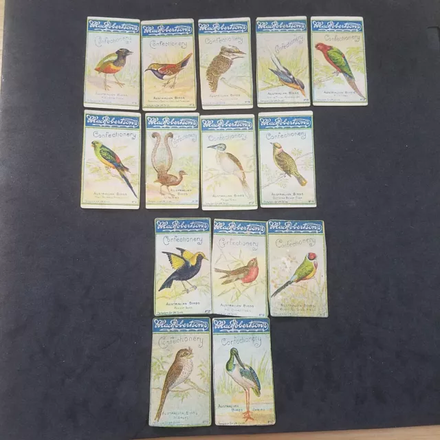 MacROBERTSONS  AUSTRALIAN BIRDS x 14/24