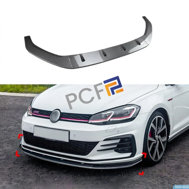 AME MOTORSPORT Carbon Fiber Front Bumper Lip Spoiler for VW Golf V MK5 GTI 06-08