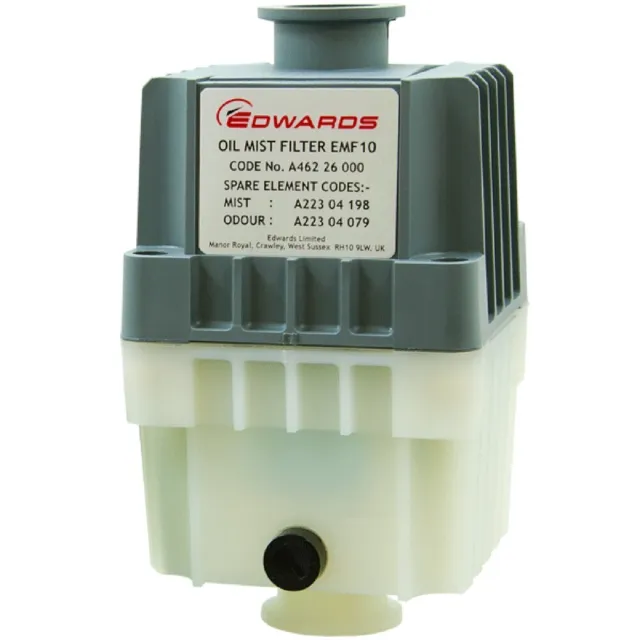 Edwards EMF10 Oil Mist Filter for RV3 RV5 RV8 Vacuum Pumps A462-26-000