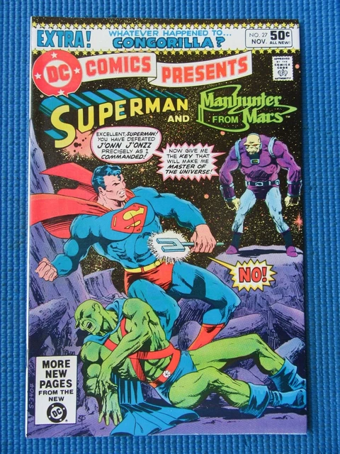 Dc Comics Presents # 27 - (Nm+) -Jim Starlin-Superman & Manhunter From Mars