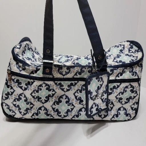 THIRTY ONE 31 Parisian Pop Rolling Duffle Bag Carry On Luggage 22 Blue 45.00 PicClick