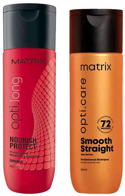 MATRIX Opti Long Shampooing professionnel pour cheveux longs | Pack combiné...