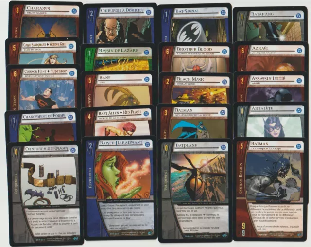 Vs System TCG - Lot of 97 Different Cards [GOLD - DC Origins] French