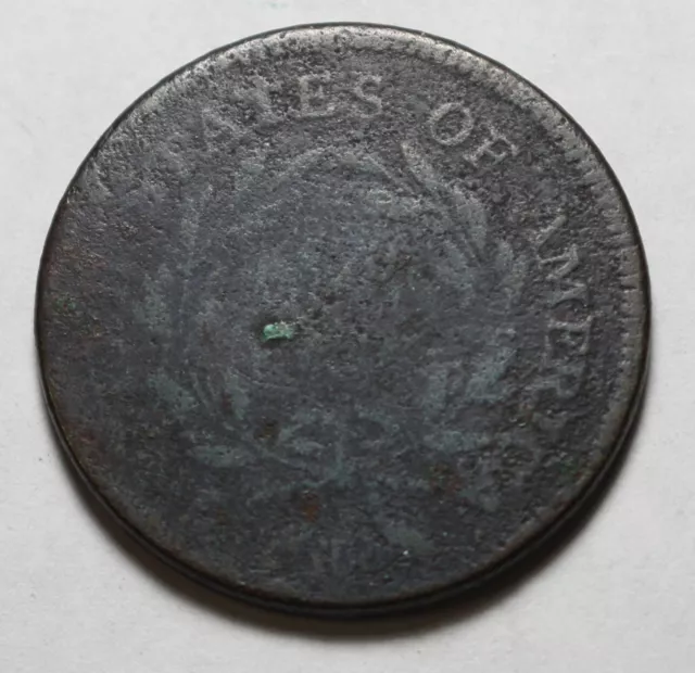 1796 Large Cent UR647 2