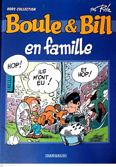 BD BOULE ET BILL en famille Hors Collection ROBA DARGAUD