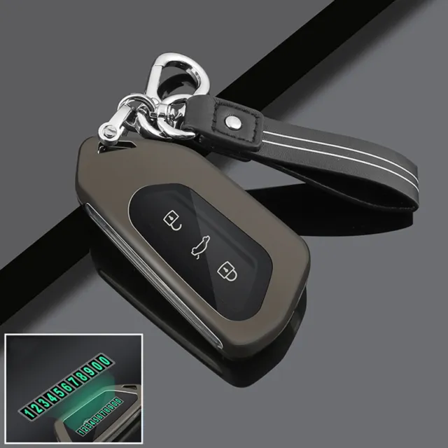 Zinc Alloy Car Remote Key Fob Case Cover Holder For VW Golf 8 MK8 ID.3 ID.4 2020