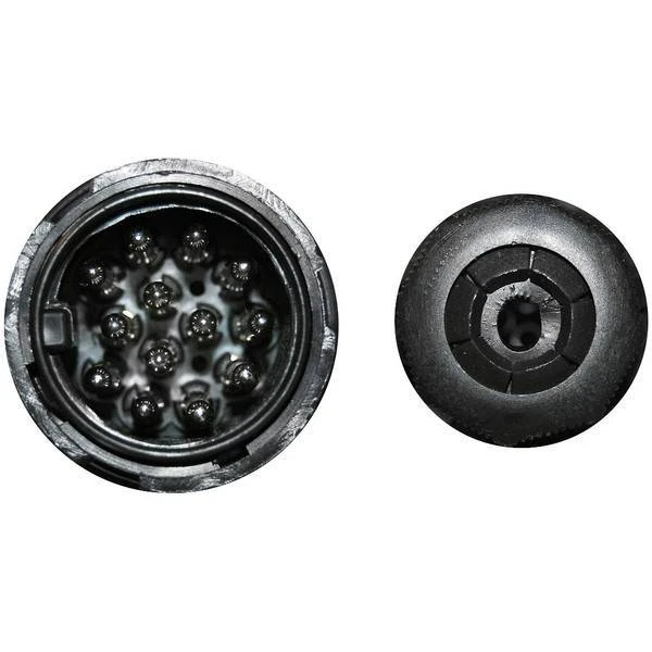 HELLA Spina Contatto A Vite - Nero, DIN/ISO 4165, Per Luci Veicolo