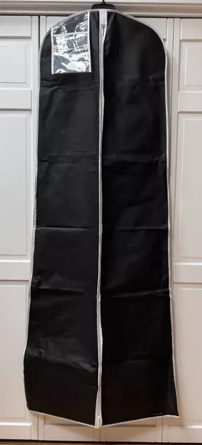Hangerworld 72” Breathable Long Dress Or Gown Garment Bag For Closet Storage New