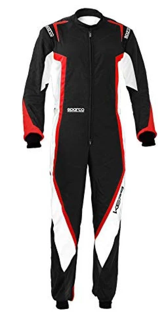 (TG. 140) Sparco 002341NBRS140 Curb Tuta da Kart Professionale, 140, Scuro/B - N