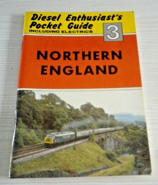 Diesel Enthusiast's Pocket Guide #3 NORTHERN ENGLAND Railway Booklet