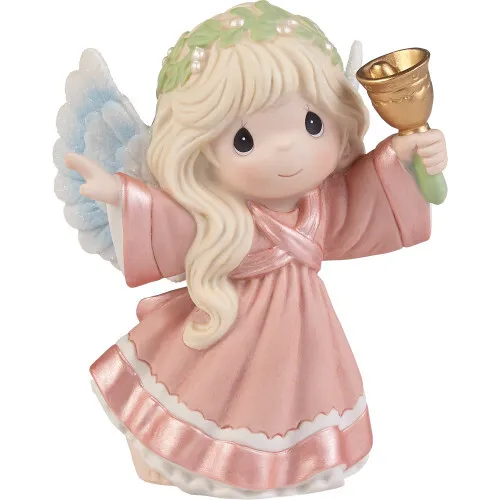 Precious Moments Ringing In Holiday Cheer 2022 12th Annual Angel Figurine 221044