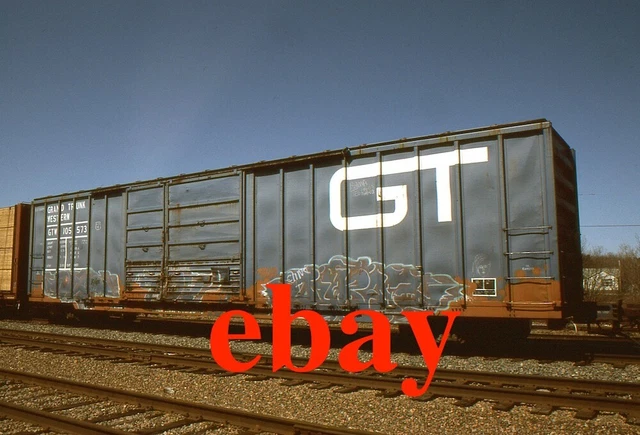 Original Rutsche Grand Trunk Western 60' Güterwagen GTW 105573 im Jahr 2003