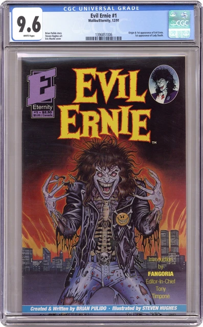 Evil Ernie #1 CGC 9.6 1991 1396851006 1st app. Lady Death