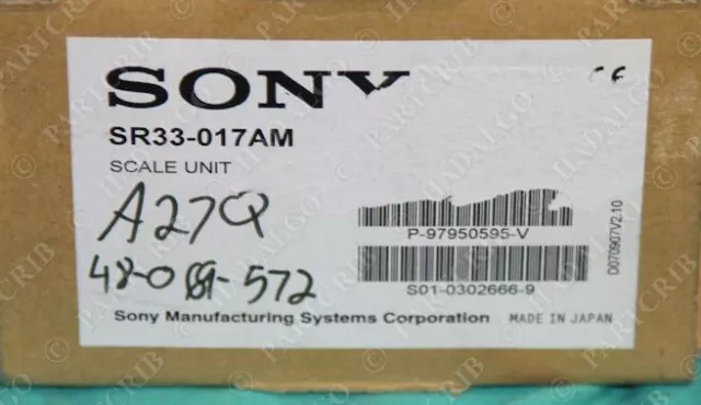 Sony SR33-017AM Scale Unit Linear magnescale