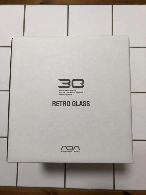 Ada Aqua Design Amano Retro Glass No-Iro 30Th Anniversary Collection Limited