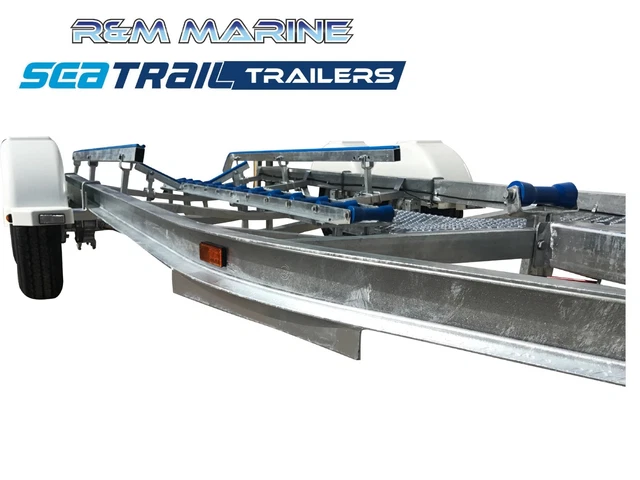 Seatrail 5.8M Tandem C-Channel Skid Boat Trailer (6.60m Long Overall)