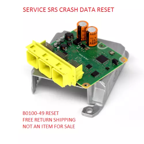 SERVICE ALL MAKES & MODELS SRS Unit Module RESET SERVICE CLEAR B010049
