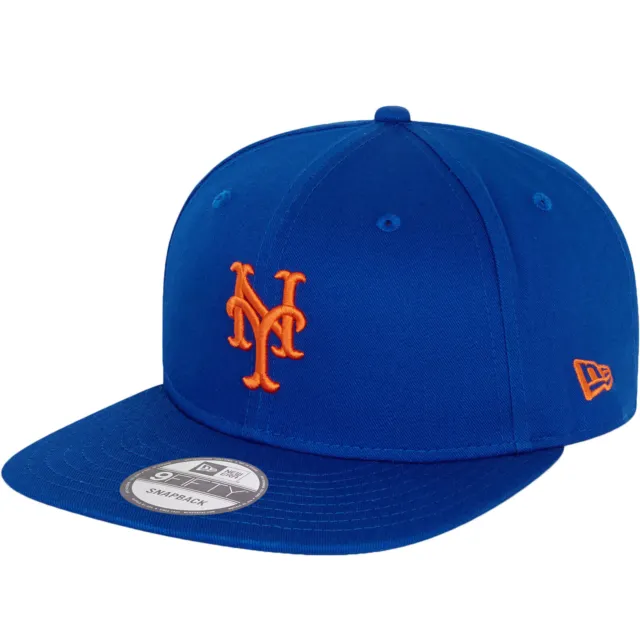 New Era New York Mets OTC 9FIFTY Stretch Adjustable Snapback Cap Hat - Blue